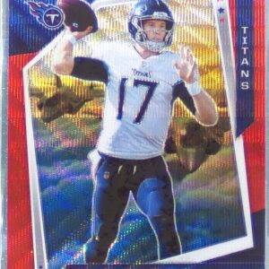 2021 Rookies & Stars Ryan Tannehill #AB-10 Titans Airborne Red Wave