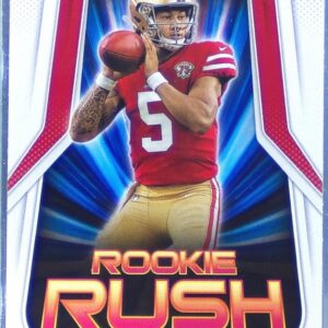 2021 Rookies & Stars Trey Lance RC #RR-3 49ers Rookie Rush