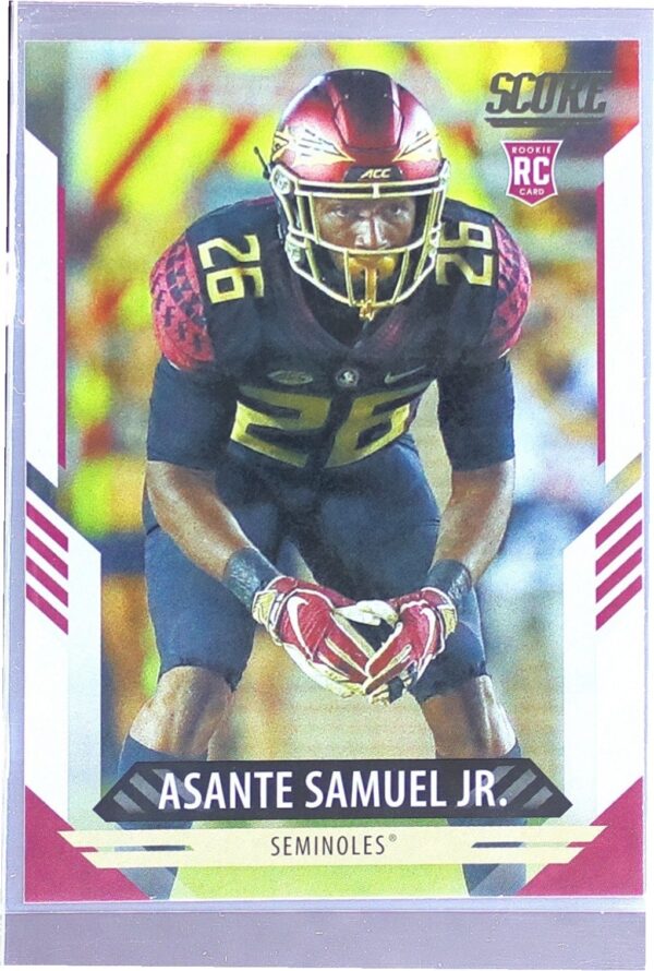 2021 Score Asante Samuel Jr. RC #376 Seminoles