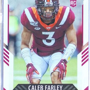 2021 Score Caleb Farley RC #341 Hokies