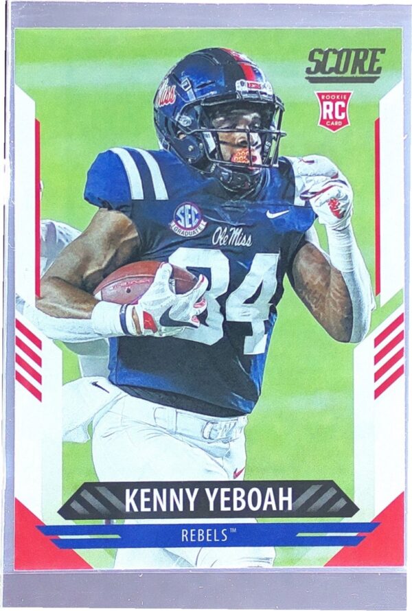 2021 Score Kenny Yeboah RC #390 Rebels