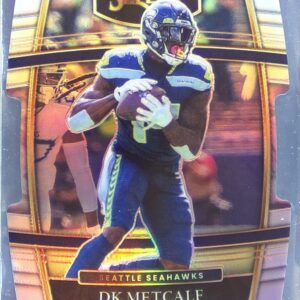2021 Select DK Metcalf Silver Prizm Die Cut #30 Seahawks