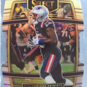 2021 Select Nelson Agholor Silver Prizm Die Cut #24 Patriots