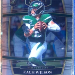 2021 Select Zach Wilson Silver Prizm RC #44 Jets