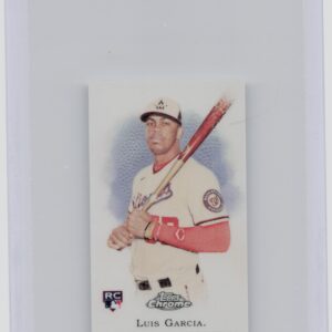 2021 Topps Allen & Ginter Chrome Luis Garcia #MRD-12 Nationals Mini Rookie Desig