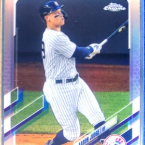 2021 Topps Chrome Aaron Judge Refractor #99 Yankees
