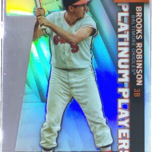 2021 Topps Chrome Update Brooks Robinson #CPDC-19 Platinum Players Die Cuts