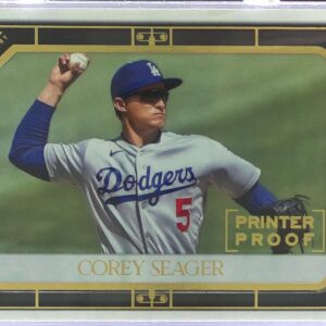 2021 Topps Gallery Corey Seager Printer Proof #42 Dodgers