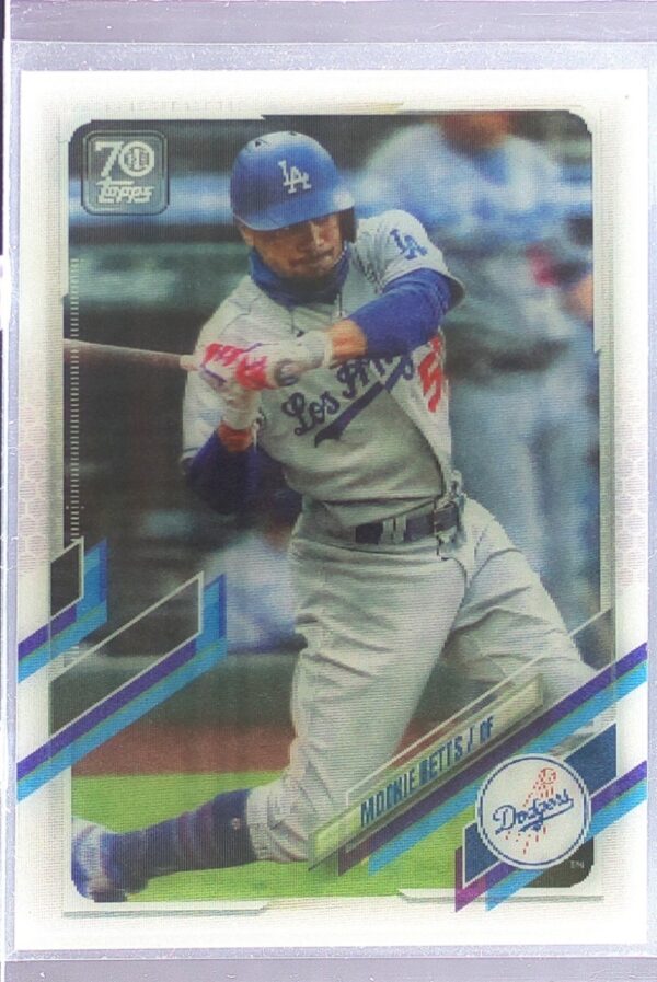 2021 Topps On-Demand Set 6: MLB 3D Mookie Betts #13 Dodgers