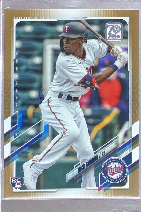 2021 Topps Update Nick Gordon Gold /2021 RC #US12 Twins