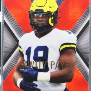 2021 Wild Card Matte Cracker Barrel Kwity Paye /199 #MXP-15 Wolverines X Plode
