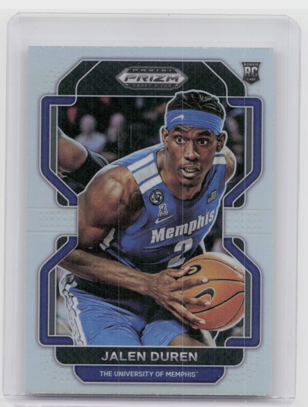 2022-23 Prizm Draft Picks Jalen Duren Silver #58 Tigers