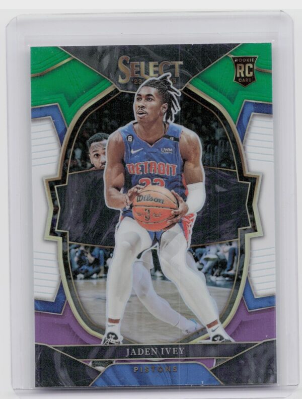 2022-23 Select Jaden Ivey Tri Color Prizm #178 Pistons