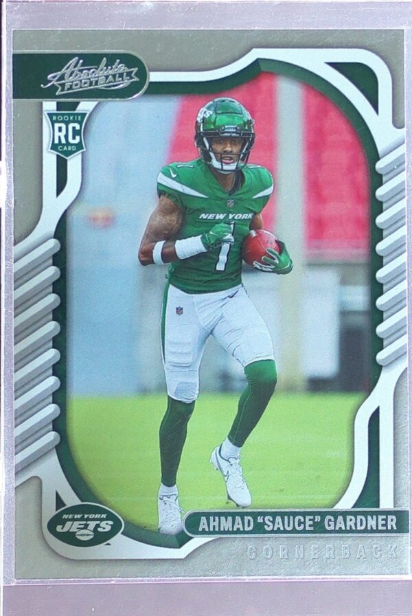 2022 Absolute Ahmad "Sauce" Gardner Retail RC #128 Jets