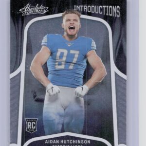 2022 Absolute Aidan Hutchinson Introductions #INT-11 Lions