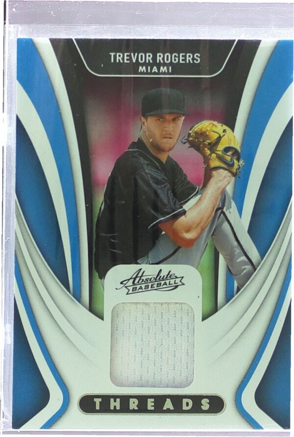 2022 Absolute Trevor Rogers JSY #TR-TR Marlins Threads Retail