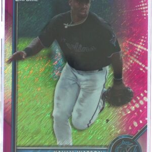 2022 Bowman Chrome Kahlil Watson /199 #BCP-211 Prospects Fuchsia/Pink Shimmer
