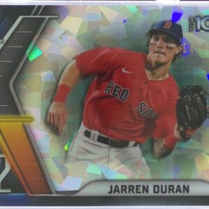 2022 Bowman Jarren Duran /150 #BTP-72 Bowman Scouts' Top 100 Atomic Refractor