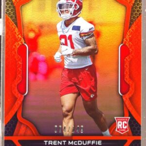 2022 Certified Trent Mcduffie RC Mirror Orange /149 #152 Chiefs