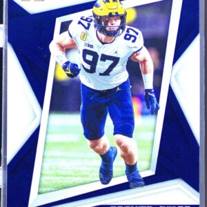2022 Chronicles Draft Aidan Hutchinson RC #16 Wolverines Rookies and Stars