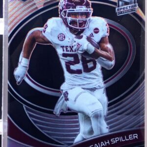 2022 Chronicles Draft Isaiah Spiller #26 Aggies Spectra