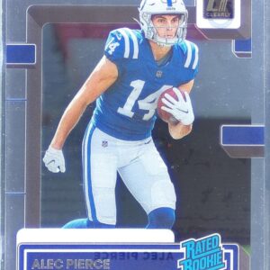 2022 Clearly Donruss Alec Pierce RC #71 Colts