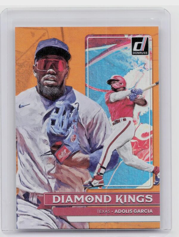 2022 Donruss Adolis Garcia Yellow #15 Rangers