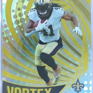 2022 Donruss Alvin Kamara #VTX-8 Saints Vortex