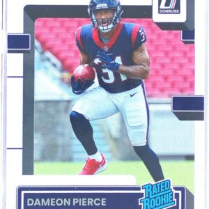 2022 Donruss Dameon Pierce RC #340 Texans