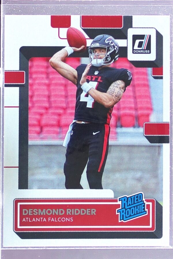 2022 Donruss Desmond Ridder RC #304 Falcons