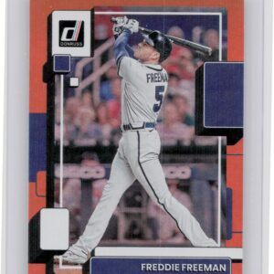 2022 Donruss Freddie Freeman Orange #129 Braves