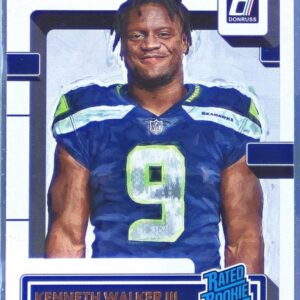 2022 Donruss Kenneth Walker III Canvas RC #318 Seahawks