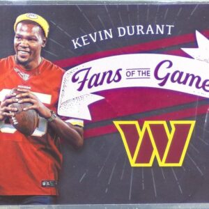 2022 Donruss Kevin Durant #FG-KD Commanders Fans of the Game