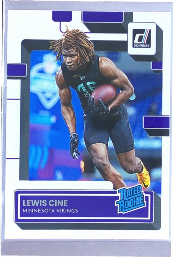 2022 Donruss Lewis Cine RC #363 Vikings