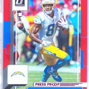 2022 Donruss Mike Williams Red Press Proof #292 Chargers