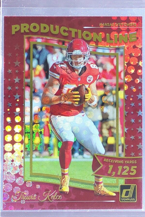2022 Donruss Travis Kelce #PRD-15 Chiefs Production Line