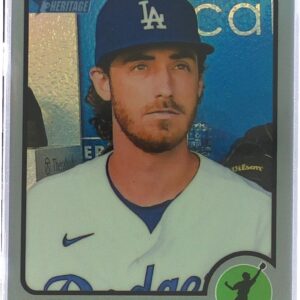 2022 Heritage Cody Bellinger Chrome Silver Refractor /373 #497 Dodgers