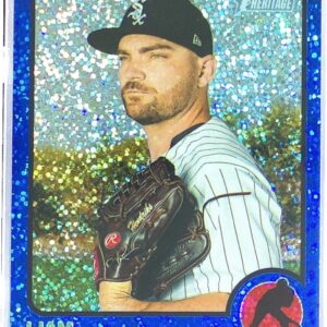2022 Heritage Liam Hendriks Chrome Blue Sparkle #6 Sox
