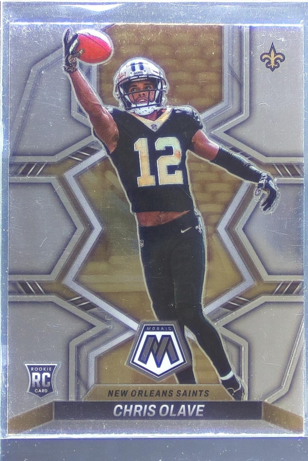 2022 Mosaic Chris Olave RC #313 Saints