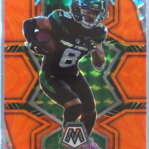 2022 Mosaic Elijah Moore Mosaic Reactive Orange #153 Jets