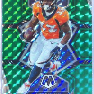 2022 Mosaic Javonte Williams Mosaic Green #61 Broncos