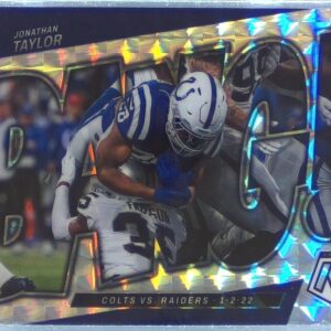 2022 Mosaic Jonathan Taylor #B-2 Colts Bang! Mosaic