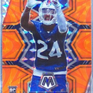 2022 Mosaic Kaiir Elam Mosaic Reactive Orange RC #373 Bills