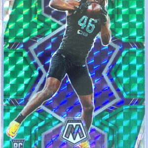 2022 Mosaic Lewis Cine Mosaic Green RC #379 Vikings