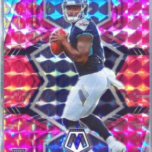2022 Mosaic Malik Willis Mosaic Camo Pink RC #302 Titans