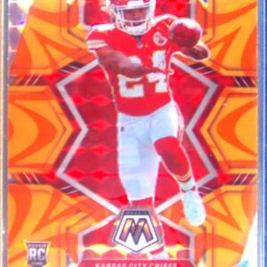 2022 Mosaic Skyy Moore Mosaic Reactive Orange RC #319 Chiefs