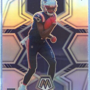 2022 Mosaic Tyquan Thornton Silver RC #336 Patriots