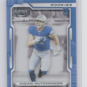 2022 Panini Chronicles Aidan Hutchinson #PMR-11 Lions Playoff Momentum Rookies