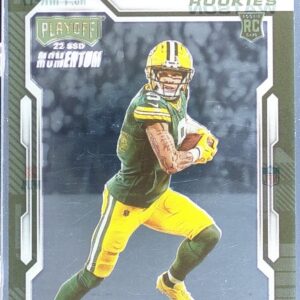 2022 Panini Chronicles Christian Watson #PMR-17 Packers Playoff Momentum Rookies