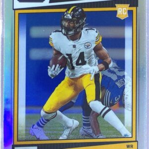 2022 Panini Chronicles George Pickens #SP-383 Steelers Score Premium RC Silver